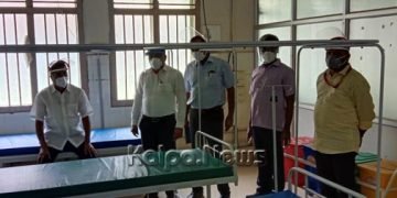 ಸಾಗರ ಉಪವಿಭಾಗೀಯ ಆಸ್ಪತ್ರೆಗೆ ಶಾಸಕ ಹಾಲಪ್ಪ ಭೇಟಿ-ಪರಿಶೀಲನೆ