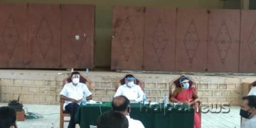 ಸಾಗರ: ಕೊರೋನ ಹಿನ್ನೆಲೆ ಶಾಸಕ ಹಾಲಪ್ಪ ನೇತೃತ್ವದಲ್ಲಿ ತುರ್ತು ಸಭೆ