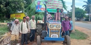 ಸಂಕಷ್ಟದಲ್ಲಿ ಗೋವುಗಳ ಆಹಾರಕ್ಕೆ ಮಿಡಿದ ಭದ್ರಾವತಿ ಶಾಸಕ ಸಂಗಮೇಶ್ವರ್ ಕುಟುಂಬ