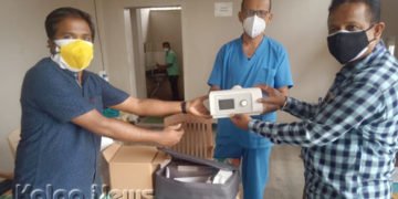 ಕಿರ್ಲೋಸ್ಕರ್ ವತಿಯಿಂದ ಗವಿಸಿದ್ದೇಶ್ವರ ಆಯುರ್ವೇದಿಕ್ ಕಾಲೇಜ್ಗೆ ಬೈಪ್ಯಾಪ್ ಉಪಕರಣ ಹಸ್ತಾಂತರ