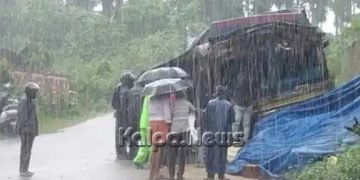 ಬಂಟ್ವಾಳ: ಚಾಲಕನ ನಿಯಂತ್ರಣ ತಪ್ಪಿ ರಸ್ತೆ ಬದಿಯ ದಂಡೆಗೆ ಡಿಕ್ಕಿ ಹೊಡೆದ ಲಾರಿ