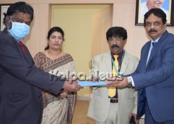 ಕುವೆಂಪು ವಿಶ್ವವಿದ್ಯಾಲಯ ನೂತನ ಕುಲಸಚಿವರಾಗಿ ಪ್ರೊ. ಸಿ.ಎಂ. ತ್ಯಾಗರಾಜ್ ಅಧಿಕಾರ ಸ್ವೀಕಾರ