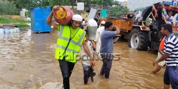 ಪಾಪ್ಯುಲರ್ ಫ್ರಂಟ್ ನಿಂದ ಪ್ರವಾಹ ಪೀಡಿತರಿಗೆ ನೆರವು…