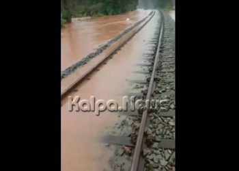 ಭಾರಿ ಮಳೆಗೆ ತಾಳಗುಪ್ಪ ಬಳಿ ರೈಲ್ವೆ ಹಳಿ ಜಲಾವೃತ: ರೈಲು ಸಂಚಾರದಲ್ಲಿ ವ್ಯತ್ಯಯ?