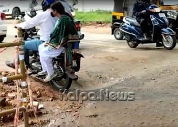 ಸಾರ್ವಜನಿಕರ ಪ್ರಾಣಕ್ಕೆ ಕಂಟಕವಾದ ಶಿವಮೊಗ್ಗ ರಸ್ತೆಯ ಗುಂಡಿಗಳು…