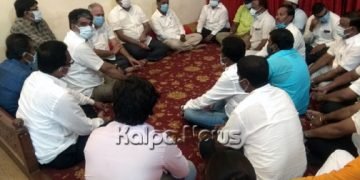 ಬೀದರ್ ನಗರಸಭೆ ಚುನಾವಣೆ: ಶಾಸಕ ಬಂಡೆಪ್ಪ ಖಾಶೆಂಪುರ್ ನಿವಾಸದಲ್ಲಿ ಸಭೆ