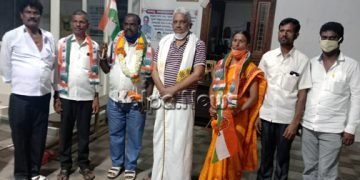 ಭದ್ರಾವತಿ: ಅರಳಿಕೊಪ್ಪ ಗ್ರಾಪಂ ಸದಸ್ಯೆ ಯಶೋಧ ರಾಮನಾಯ್ಕ ಕಾಂಗ್ರೆಸ್ ಸೇರ್ಪಡೆ