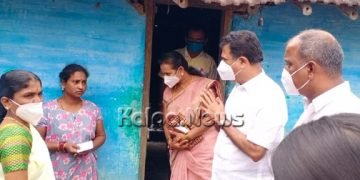 ಸಿಲಿಂಡರ್ ಸ್ಫೋಟ: ಶಾಸಕ ಹಾಲಪ್ಪ ಭೇಟಿ, ಪರಿಶೀಲನೆ