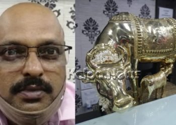 ಶಿವಮೊಗ್ಗದ ಈ ಬಟ್ಟೆ ಅಂಗಡಿಯಲ್ಲಿ ಗ್ರಾಹಕರ ಗಮನ ಸೆಳೆಯುತ್ತಿದೆ ಕರುವಿಗೆ ಹಾಲೂಡುತ್ತಿರುವ ಗೋಮಾತೆ…!