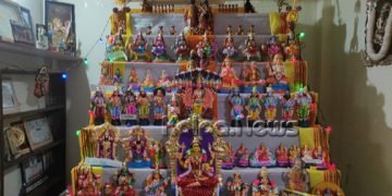 ಭದ್ರಾವತಿ: ನವರಾತ್ರಿಗೆ ಮೆರಗು ನೀಡುತ್ತಿರುವ ದಸರಾ ಗೊಂಬೆ ಪ್ರದರ್ಶನ॒