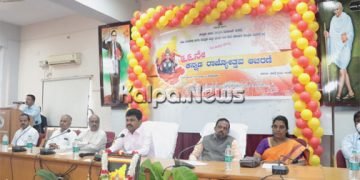 ಕನ್ನಡ ನಾಡಲ್ಲಿ ಕನ್ನಡಿಗನೇ ಸಾರ್ವಭೌಮ ಕನ್ನಡಕ್ಕೆ ಮೊದಲ ಆದ್ಯತೆ : ಸಂಸದ ರಾಘವೇಂದ್ರ