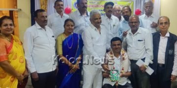 ಭದ್ರಾವತಿ: ಜಿಲ್ಲಾ ಕಸಾಪ ಅಧ್ಯಕ್ಷರಾಗಿ ಆಯ್ಕೆಯಾದ ಡಿ. ಮಂಜುನಾಥ್‌ ಅವರಿಗೆ ಅಭಿನಂದನೆ