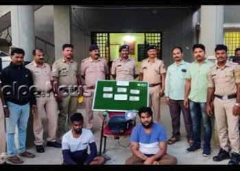 ಭದ್ರಾವತಿ ಪೊಲೀಸರ ಭರ್ಜರಿ ಕಾರ್ಯಾಚರಣೆ, ನಕಲಿ ನೋಟು ಜಾಲ ಪತ್ತೆ: ಇಬ್ಬರ ಬಂಧನ