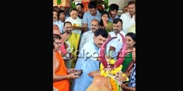 ಶ್ರೀ ಹುಚ್ಚರಾಯ ಸ್ವಾಮಿ ದೇವಸ್ಥಾನದಲ್ಲಿ ಗೋಪೂಜೆ ನೆರವೇರಿಸಿದ ಸಂಸದ ರಾಘವೇಂದ್ರ…