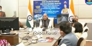 24 bridges & three roads built by BRO in four States & two UT’s are dedicated to Nation