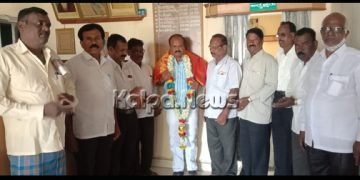 ತಾಲ್ಲೂಕು ವ್ಯವಸಾಯೋತ್ಪನ್ನಗಳ ಮಾರಾಟದ ಸಹಕಾರ ಸಂಘದ ಅಧ್ಯಕ್ಷರಾಗಿ ಬೆಳಗೆರೆ ಕೆ.ಟಿ. ನಿಜಲಿಂಗಪ್ಪ ಆಯ್ಕೆ