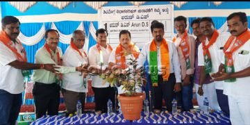 ಪರಿಷತ್ ಚುನಾವಣೆ: ಚನ್ನಗಿರಿ ವಿಧಾನಸಭಾ ಕ್ಷೇತ್ರದಲ್ಲಿ ಡಿ.ಎಸ್. ಅರುಣ್ ಮತಯಾಚನೆ