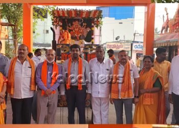 ದತ್ತ ಮಾಲೆ ಅಭಿಯಾನ ನಿಮಿತ್ತ ಭದ್ರಾವತಿಯಲ್ಲಿ ಸಂಕೀರ್ತನ ಶೋಭಾ ಯಾತ್ರೆ