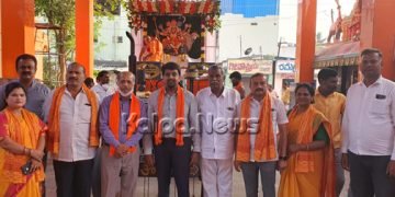 ದತ್ತ ಮಾಲೆ ಅಭಿಯಾನ ನಿಮಿತ್ತ ಭದ್ರಾವತಿಯಲ್ಲಿ ಸಂಕೀರ್ತನ ಶೋಭಾ ಯಾತ್ರೆ