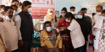 ಶಿಕಾರಿಪುರ: ಬೂಸ್ಟರ್ ಡೋಸ್ ಲಸಿಕಾ ಕಾರ್ಯಕ್ರಮಕ್ಕೆ ಸಂಸದ ರಾಘವೇಂದ್ರ ಚಾಲನೆ