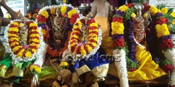 ಕೋವಿಡ್ ನಿಯಮ ಪಾಲನೆಯೊಂದಿಗೆ ಭದ್ರಾವತಿಯಲ್ಲಿ ವೈಕುಂಠ ಏಕಾದಶಿ ಸರಳ ಆಚರಣೆ