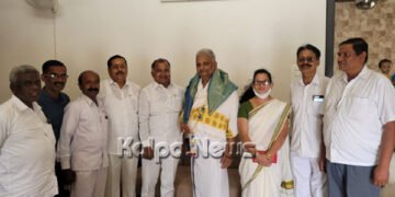 ಸೇವಾದಳ ರಾಜ್ಯಾಧ್ಯಕ್ಷರಿಂದ ಭದ್ರಾವತಿ ಶಾಸಕ ಸಂಗಮೇಶ್‌ ರಿಗೆ ಸನ್ಮಾನ