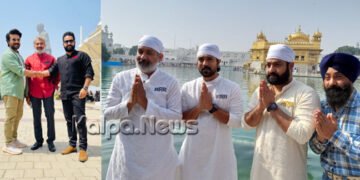 ಆರ್’ಆರ್’ಆರ್ ಟೀಮ್ ಟೆಂಪಲ್ ರನ್: ಅಮೃತ್ ಸರ್, ಸ್ಟಾಚು ಆಫ್ ಯೂನಿಟಿಗೆ ಭೇಟಿ