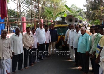 ಶಿವಮೊಗ್ಗ ಮಾರಿ ಜಾತ್ರೆಗೆ ವಿದ್ಯುಕ್ತ ಚಾಲನೆ: ಸಾರ ಹಾಕಿ ಜಾತ್ರೆ ಆಮಂತ್ರಣ