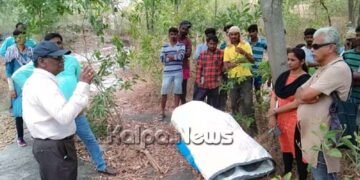 ಚಂದ್ರಗುತ್ತಿ ಬಸ್ತಿಕೊಪ್ಪ ಗಣಿಗಾರಿಕೆ ಪ್ರದೇಶಕ್ಕೆ ತಜ್ಞರ ತಂಡ ಭೇಟಿ: ಪರಿಶೀಲನೆ