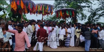 ಚಾಮರಾಜನಗರದ ಕೂಡ್ಲೂರಿನಲ್ಲಿ ಅದ್ಧೂರಿ ಜಾತ್ರೆ: ಖಡ್ಗ ಸೇವೆ, ಕತ್ತಿ ಪವಾಡ ಇಲ್ಲಿನ ವಿಶೇಷ