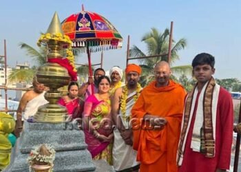 ನೂತನ ಪ್ರತಿಷ್ಠಾಪಿತ ಕನ್ಯಕಾಪರಮೇಶ್ವರಿ ದೇವಸ್ಥಾನದಲ್ಲಿ ಕುಂಬಾಭಿಷೇಕ ಸಂಪನ್ನ