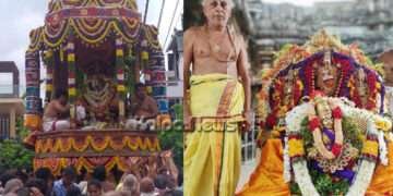 ಭದ್ರಾವತಿ ಐತಿಹಾಸಿಕ ಲಕ್ಷ್ಮೀನರಸಿಂಹ ದೇವರ ಬ್ರಹ್ಮರಥೋತ್ಸವ ಸಂಭ್ರಮ ಹೇಗಿತ್ತು ಗೊತ್ತಾ?