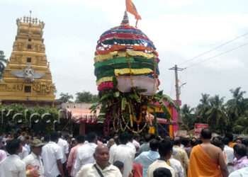 ಸೊರಬ: ಶ್ರೀ ರಂಗನಾಥ ಸ್ವಾಮಿ ಬ್ರಹ್ಮರಥೋತ್ಸವಕ್ಕೆ ಸಂಭ್ರಮದ ತೆರೆ