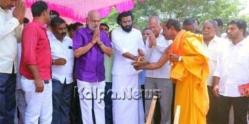 ಮುಂಡಗೋಡ: ನೂತನ ಬಸ್ ಡಿಪೋ ನಿರ್ಮಾಣ ಕಾಮಗಾರಿಗೆ ಭೂಮಿ ಪೂಜೆ