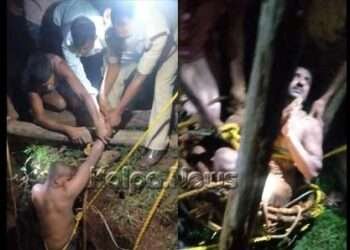 ಅಗ್ನಿಶಾಮಕ ದಳದ ಕ್ಷಿಪ್ರ ಕಾರ್ಯಾಚರಣೆ: 60 ಅಡಿ ಆಳದ ಬಾವಿಗೆ ಬಿದ್ದ ವ್ಯಕ್ತಿ ಪ್ರಾಣಾಪಾಯದಿಂದ ಪಾರು