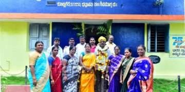 ಭದ್ರಾವತಿ: ಕೂಡ್ಲಿಗೆರೆ ಗ್ರಾಪಂ ಉಪಾಧ್ಯಕ್ಷರಾಗಿ ನಾಗರಾಜ್ ಗೌಡ್ರು ಅವಿರೋಧವಾಗಿ ಆಯ್ಕೆ