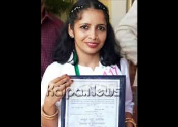 ಸೊರಬ: ಶಿಂಡ್ಲಿ ಗ್ರಾಮದ ಚೈತ್ರ ಆರ್. ಶರ್ಮಾರಿಗೆ ಧಾರವಾಡ ವಿವಿ ಪಿಹೆಚ್‌ಡಿ ಪದವಿ ಪ್ರದಾನ