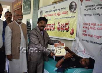 ರಕ್ತದಾನದ ಮೂಲಕ ಸಮಾಜಸೇವಾ ಕಾರ್ಯಕ್ಕೆ ಮುಂದಾಗಿ: ಪ್ರೊ.ಬಿ.ಪಿ. ವೀರಭದ್ರಪ್ಪ ಕರೆ