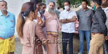 ಬೆಂಗಳೂರು ಗಾಯತ್ರಿ ಬಡಾವಣೆಗೆ ಶಾಸಕ ಹಾಲಪ್ಪ ಭೇಟಿ: ಮಿಥುನ್ ಕುಟುಂಬಸ್ಥರಿಗೆ ಸಾಂತ್ವಾನ