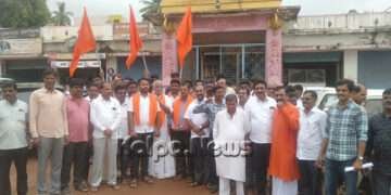 ಸೊರಬ: ಕನ್ಹಯ್ಯಲಾಲ್ ಹಂತಕರ ಕಠಿಣ ಶಿಕ್ಷೆಗೆ ಆಗ್ರಹಿಸಿ ಪ್ರತಿಭಟನೆ