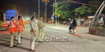 ಕತ್ತಲಲ್ಲಿ ಕಾವಲಿಗೆ ನಿಂತು ರಾಜ್ಯಕ್ಕೇ ಮಾದರಿಯಾದ ಉತ್ತರ ಕನ್ನಡ ಮಹಿಳಾ ಪೊಲೀಸರು