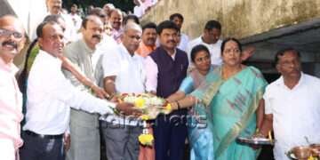 ಭದ್ರಾವತಿ: ಭದ್ರಾ ನದಿಗೆ ಬಾಗಿನ ಅರ್ಪಣೆ