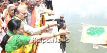 ಕೆಆರ್‌ಎಸ್ ಜಲಾಶಯಕ್ಕೆ ಮುಖ್ಯಮಂತ್ರಿ ಬಸವರಾಜ ಬೊಮ್ಮಾಯಿ ಬಾಗಿನ ಅರ್ಪಣೆ