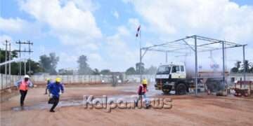 ರಾಸಾಯನಿಕ ದುರಂತ ತಡೆಗಟ್ಟಲು ಅಣುಕು ಪ್ರದರ್ಶನ ಕಾರ್ಯಾಚರಣೆ ಯಶಸ್ವಿ: ತಹಶೀಲ್ದಾರ್ ರಾಜೀವ್