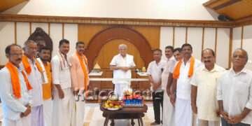 ರಾಜ್ಯಸಭೆಗೆ ನಾಮ ನಿರ್ದೇಶನಗೊಂಡಿರುವ ಡಾ. ಡಿ. ವೀರೇಂದ್ರ ಹೆಗ್ಗಡೆ ಅವರಿಗೆ ಅಭಿನಂದನೆ