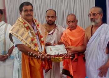 ಜಿಲ್ಲಾ ಬ್ರಾಹ್ಮಣ ಮಹಾಸಭಾ ವತಿಯಿಂದ ಭದ್ರಾವತಿಯ ರಮಾಕಾಂತ್ ಪುಟ್ಟಣ್ಣರಿಗೆ ಸನ್ಮಾನ