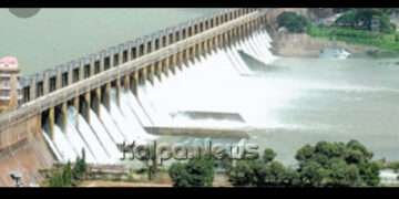 ತುಂಗಾ ಭದ್ರಾ ಜಲಾಶಯ ಭರ್ತಿ: ಲಕ್ಷಕ್ಕೂ ಅಧಿಕ ಕ್ಯೂಸೆಕ್ಸ್ ನೀರು ಹೊರ ಹರಿವು