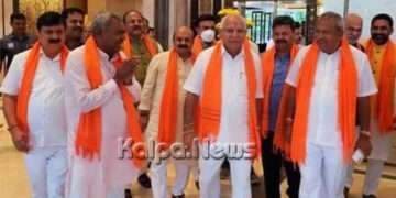 ರಾಷ್ಟ್ರಪತಿ ಚುನಾವಣೆ: ಮಾಜಿ ಸಿಎಂ ಬಿಎಸ್‌ವೈ, ಸಿಎಂ ಬೊಮ್ಮಾಯಿ ಮತ ಚಲಾವಣೆ