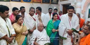 ಸಕಲರ ಒಳಿತಿಗಾಗಿ ರಾಯರಲ್ಲಿ ಪ್ರಾರ್ಥಿಸಿದ್ದೇವೆ: ಮಂತ್ರಾಲಯದಲ್ಲಿ ಸಂಸದ ರಾಘವೇಂದ್ರ ಹೇಳಿಕೆ