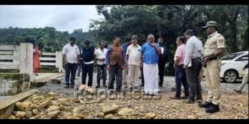 ಸಂಪಾಜೆ, ಚೆಂಬು ಗ್ರಾಪಂ ವ್ಯಾಪ್ತಿಯ ಮಳೆ ಹಾನಿ ಪ್ರದೇಶಗಳಿಗೆ ಜೆ.ಸಿ. ಮಾಧುಸ್ವಾಮಿ ಭೇಟಿ